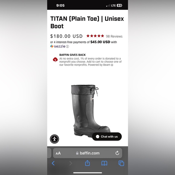 Baffin cold wear boots - Picture 3 of 3